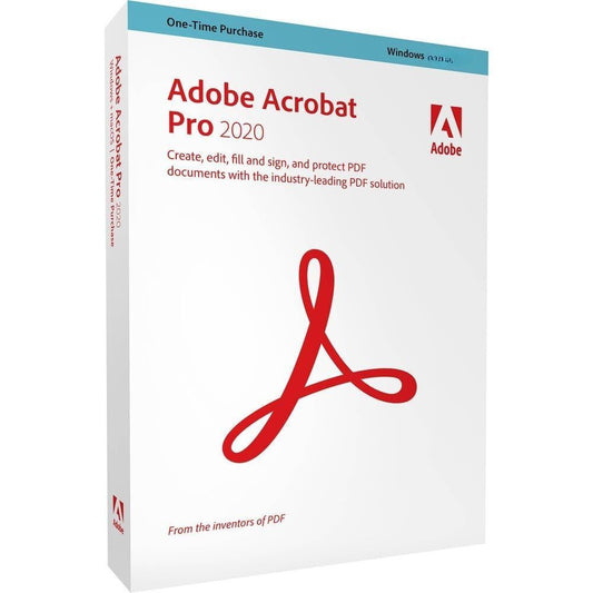 Adobe Acrobat 2020 PRO Dauerlizenz für Windows