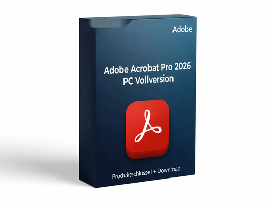 Adobe Acrobat Pro 2026 | Vollversion | Windows